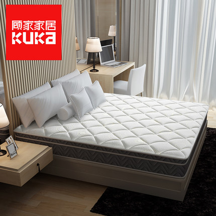【床墊】顧家家居 乳膠床墊席夢(mèng)思彈簧床墊