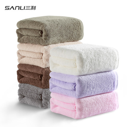 【毛巾】三利500g加厚浴巾純棉